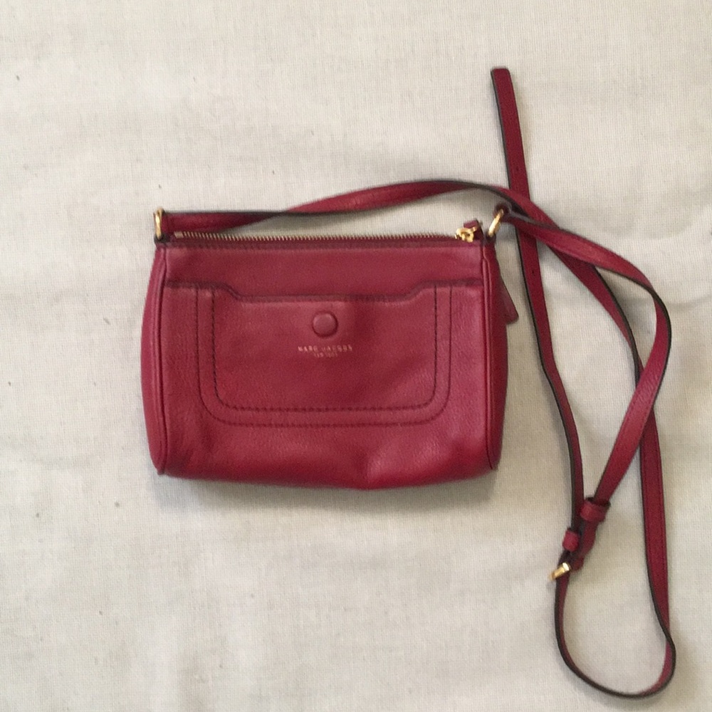 Marc Jacobs handbag, red, empire city.